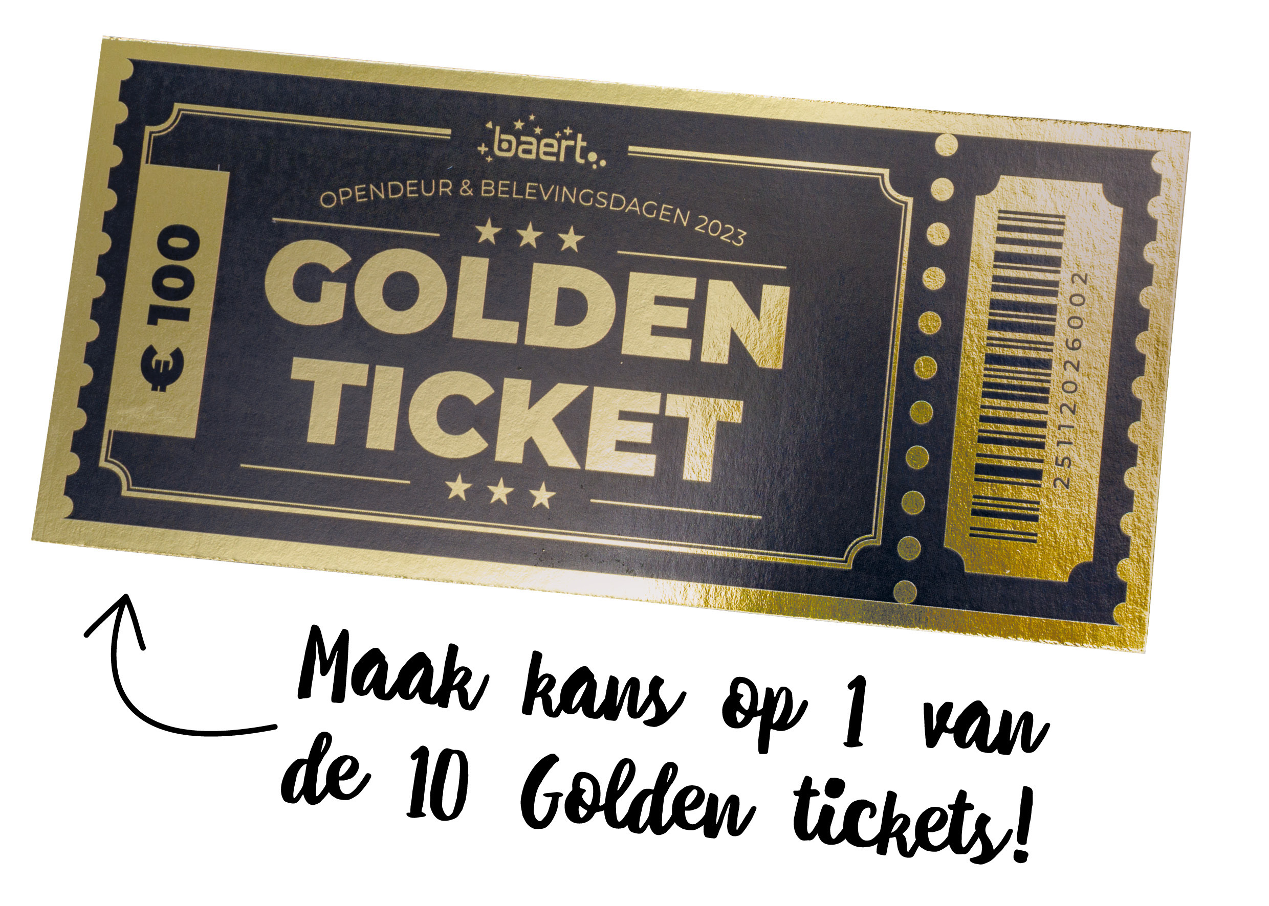 Beeld Golden Ticket