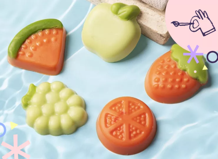 Knutselidee: knutsel deze schattige fruitzeepjes in jouw klas