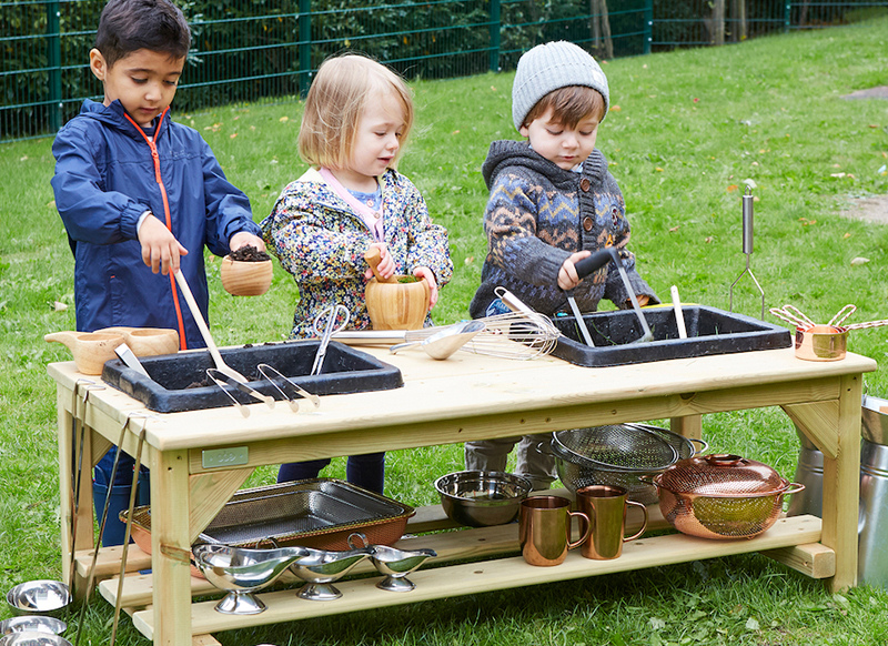 Outdoor speelkeuken
