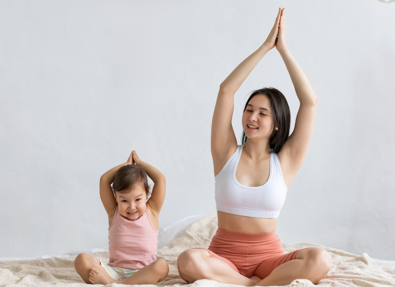 Slapen in het kinderdagverblijf kinderyoga