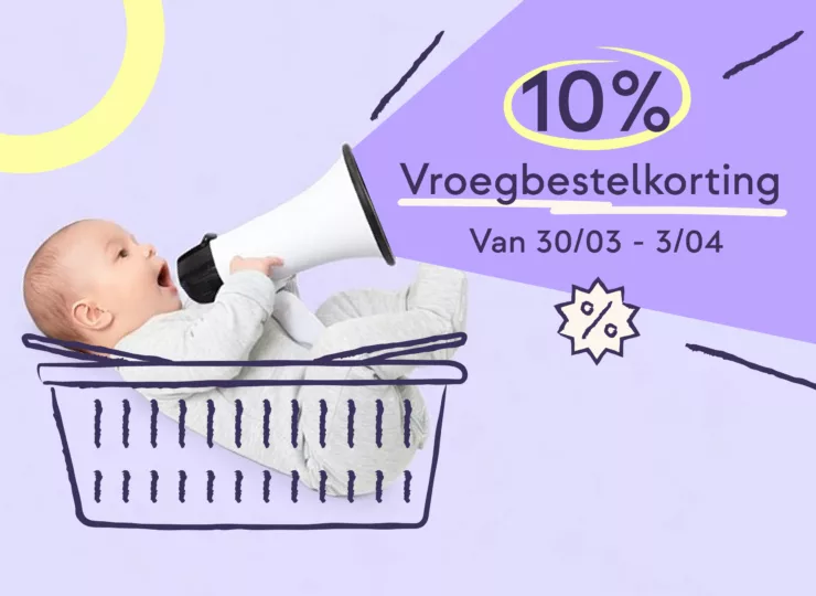Vroegbestelkorting 2026: ontvang 10% webkorting van 30 maart t.e.m. 3 april!